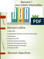 E1 Process Safety Information