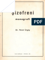 Fikret Ürgüp - Şizofreni Kitabı (Monografi)