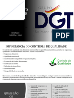 Treinamento Controle de Qualidade - Líderes