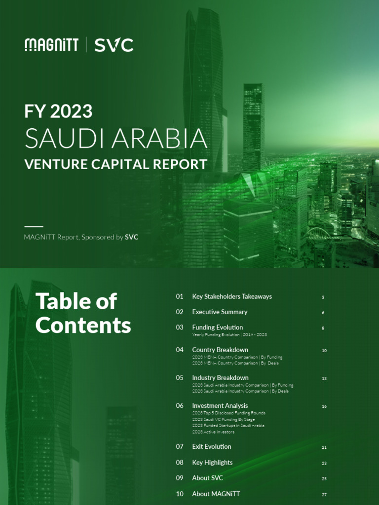 Saudi Arabia VC Surge 2023 | PDF | Venture Capital | Corporate Finance