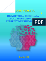 Vrabii - Deezvoltarea Personală A CD Perspective Psihosociale
