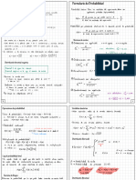 Formulario Básico de Probabilidad