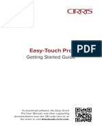 Easy-Touch Pro Getting Started Guide 2023.2.0