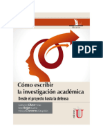 Como Escribir La Investigacion Academica Olave