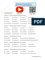 Midpoint of Two Numbers PDF