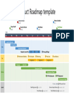 Product Roadmap PowerPoint Template