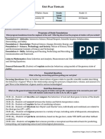 Field Experience IV - Gases Unit Plan