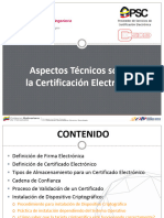 Charla de Aspectos Teccnicos - PSC