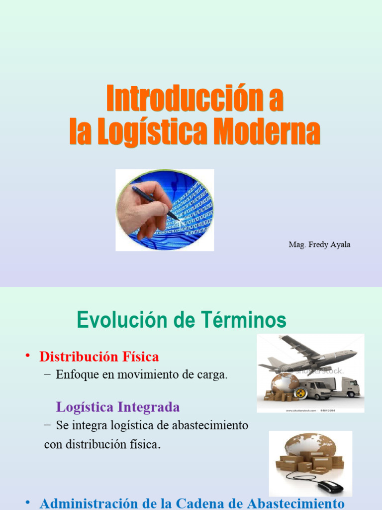 Evolución de la Logística y SCM | PDF | Logística | Cadena de suministro