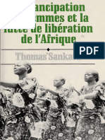 Thomas Sankara L'Émancipation Des Femmes Et La Lutte de Libération