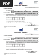 Certificate of Service Rendered | PDF