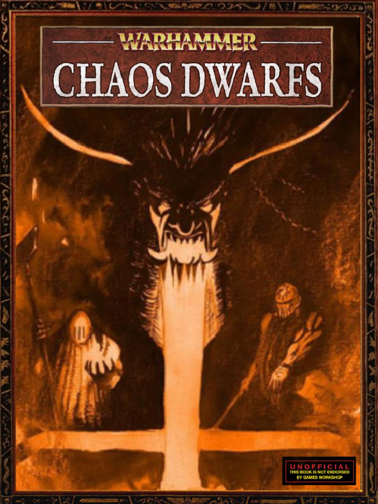 Chaos Dwarfs Warhammer Fantasy 6th Edition | PDF