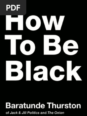 How To Be Black Sample