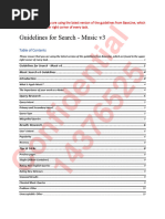 Guidelines For Search - Music v3