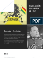 Presentación REVOLUCIÓN BOLIVIANA 1952