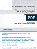 I Forum Da Internet No Brasil - CGI