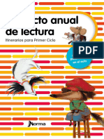 Proyecto Anual de Lectura Itinerarios P