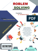 Problem Solving Cognitive Psychology