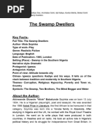 The Swamp Dwellers