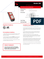 Led Signal Light Model 280 Instruction Sheet 6542790b 2016