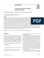 Determination of Water Content of Crude Oil by Azeotropic Distillation Karl Fischer Coulometric Titration