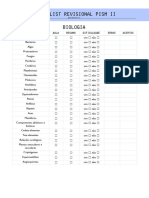 Checklist Revisional Pism II