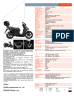 Scheda Tecnica Agility 125