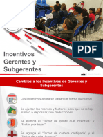 Incentivos Gerentes y Subgerentes