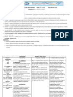 Planificación Anual de Ciencias Naturales