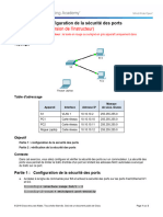 5.2.2.7 Packet Tracer - Configuring Switch Port Security Instructions - ILM