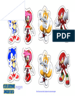 PORTA BIS DUPLO  PARTE 2 - Sonic -  Mimos Atelie