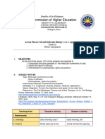 Name - Ibañez Ivan David S. Bsed-Sci-3a Lesson Plan Cell and Molecular Biology October - 17 - 2022