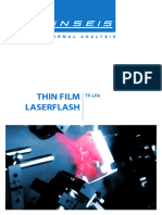 Linseis TF LFA Thermal Conductivity Analyzer of Thin Films v4 2