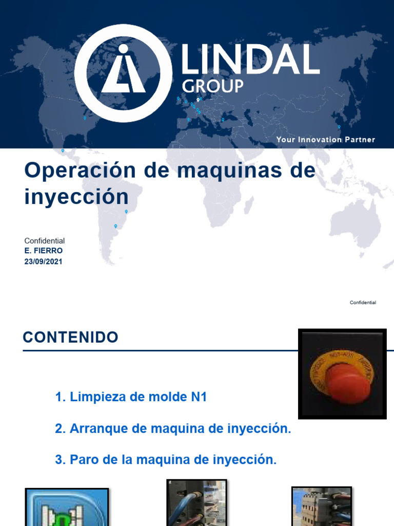 Guía de Operación y Mantenimiento de Inyectoras | PDF | Arranque