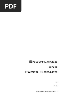 Snowflakes and Paper Scraps