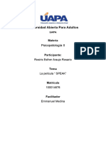 Tarea 4 de Psicopatologia