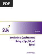 Introduction To Data Protection - SNIA - 2013