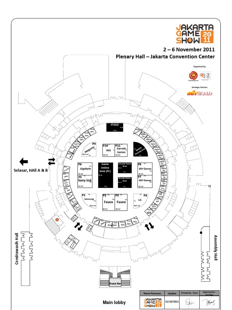 Jakarta Convention Center Event Layout | PDF