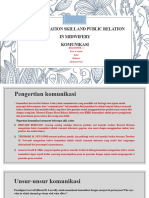 Communication Skill and Public Relation in Midwifery