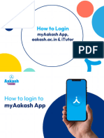 How To Login - Myaakash App, Itutor