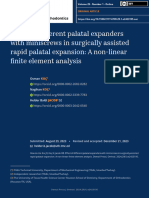 2effect of Different Palatal Expanders