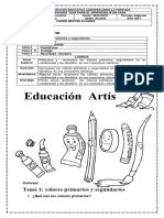 Modulo de Educacion Artistica Segundo 2P