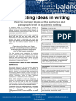 Connecting Ideas in Academic Writing Update 030816