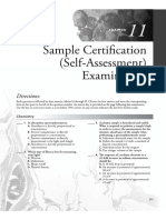 Sample Certification