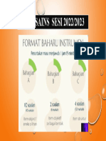 FORMAT UASA SAINS