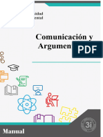 Manual de Comunicación y Argumentación - UNIDAD I