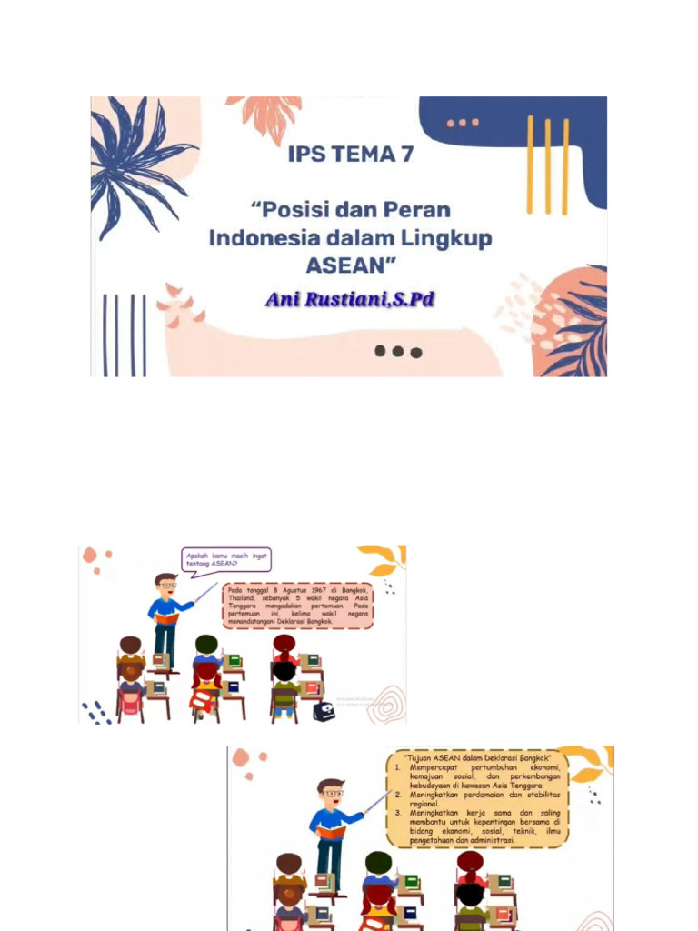 Rangkuman Ips Tema 7-1 | PDF