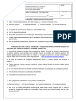 2º Ano Modelo de Prova 4º Bim CIEP 114 Historia Avaliação Vera Dias