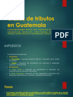 Clases de Tributos en Guatemala