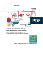 4.3 Tipos de Intercambiadores de Vapor